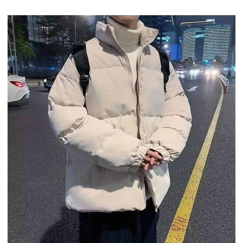 Semir Down Men's 2025 Winter New Three proof Short Couple Bread Jacket Warm and Comfortable Thick Coat W260626 - view 4