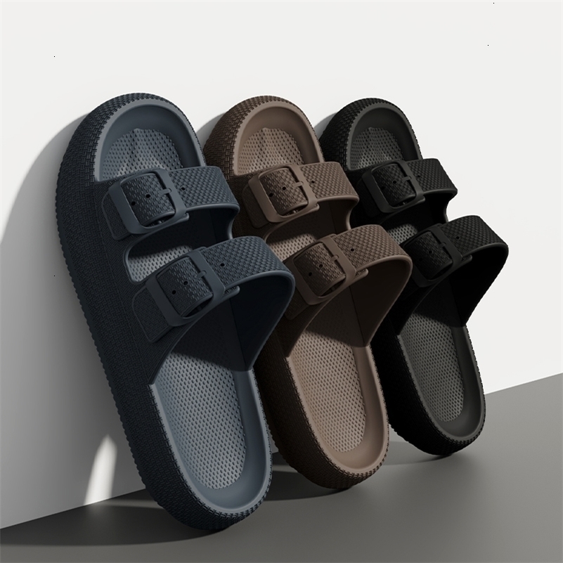 Mens Outdoor Fashion Thick Sole Sandals - Non-Slip Shower Slippers for Bathroom Lightweight Comfortable House Slipper a260625 - view 1