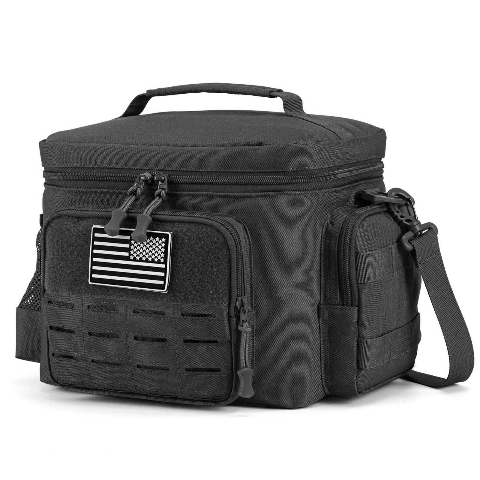 Cooler 13L Tactical Bag Thermal Picnic Cooler Box Camping Lunch Bag Outdoor Heavy Duty Lunch Box Cooler Backpack Camping Storage M260626