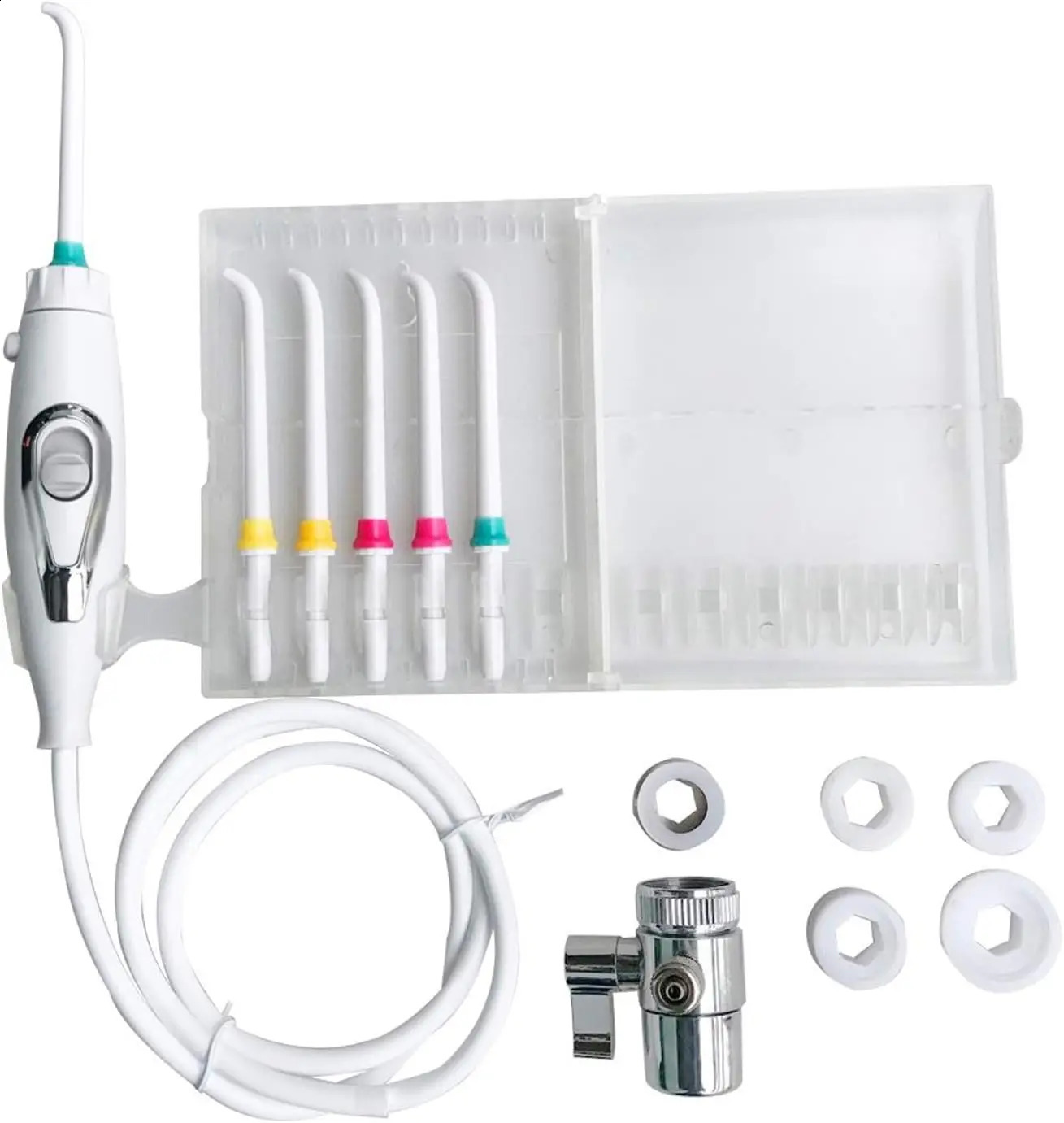 Dental Water Flosser Faucet Oral Irrigator Floss Portable Jet Teeth Cleaning Mouth Washing Machine 260626 - view 3