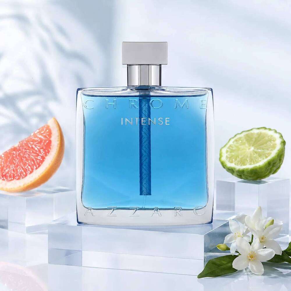 CHROME INTENSE 3.4 oz / 100 ml Eau De Toilette Men Cologne Spray Long-Lasting Perfume Women Fragrance For Daily Use 26L0626 - view 5