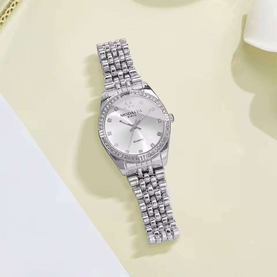 Luxury Rhinestone Women Watches Stainless Steel Strap Ladies Quartz Wristwatches for Girls Clock Reloj Mujer(Without Box) 26L0626 - view 6