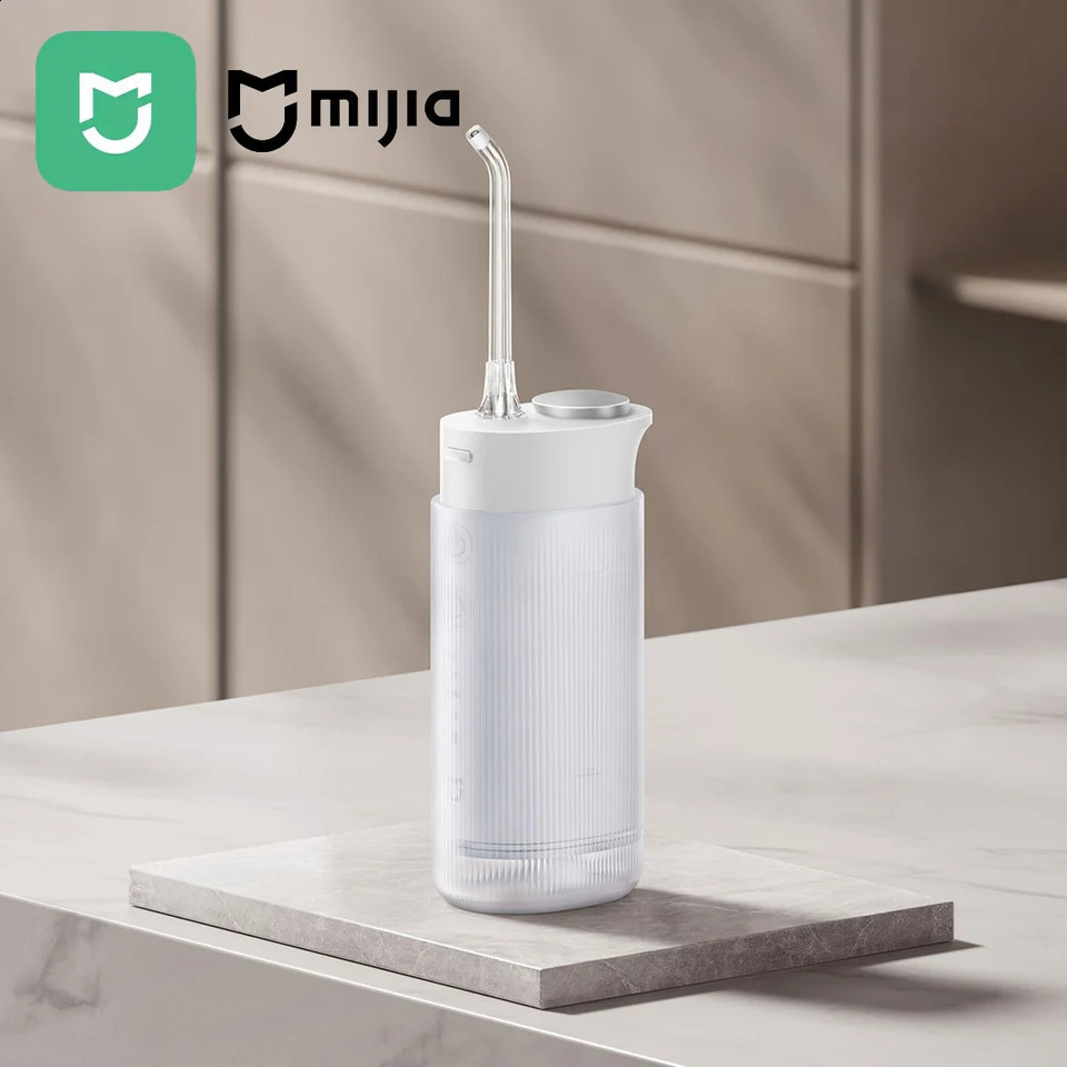 MIJIA Electric Oral Irrigator F400 Portable Water Flosser 200ML 4Mode Tooth Pick Cleaner Waterpulse 260626 - view 1