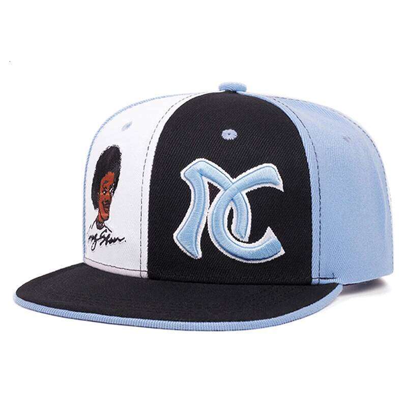 2026 New Flat Edge AC Embroidered Color blocked Baseball Daily Commuter Decoration Sunshade Unisex Hip Hop Hat W260626 - view 5