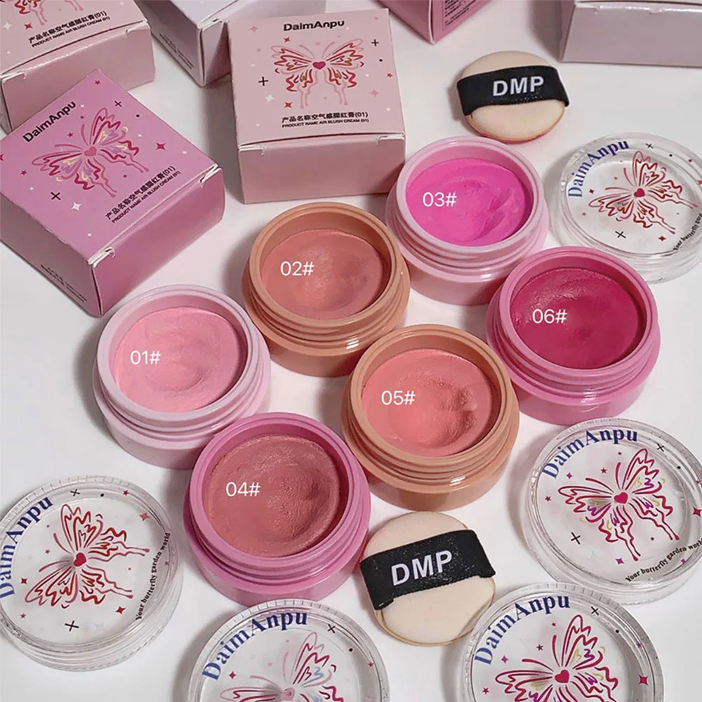 Airy Blush Clay Pigmented Powdery Cream Blusher DaimAnpu Long-Lasting Tender Look Uplifting Color Matte Girlish Blush 260625 - view 4