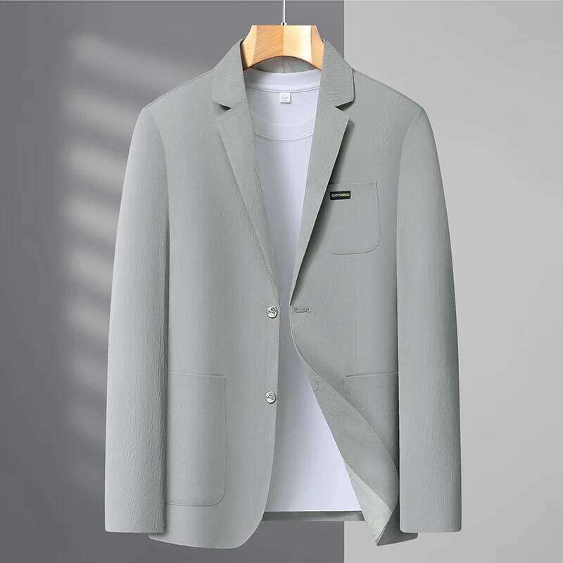 Men's Fashion Business Outdoor Travel Youth Campus Wedding Versatile Host Shaping Casual Korean Thin Style Blazer 26L0626 - view 7