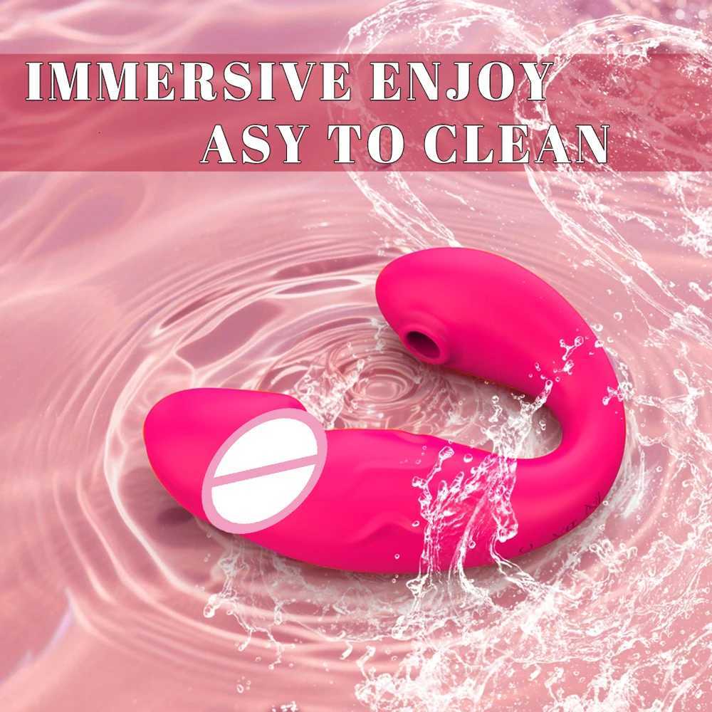 IN 1 Dildo Vibrator 2 For Women Nipple Sucker Clitoris Stimulator G Spot Massage APP Control 9 Vibrating Modes Adults Sex Toys M260626 - view 4