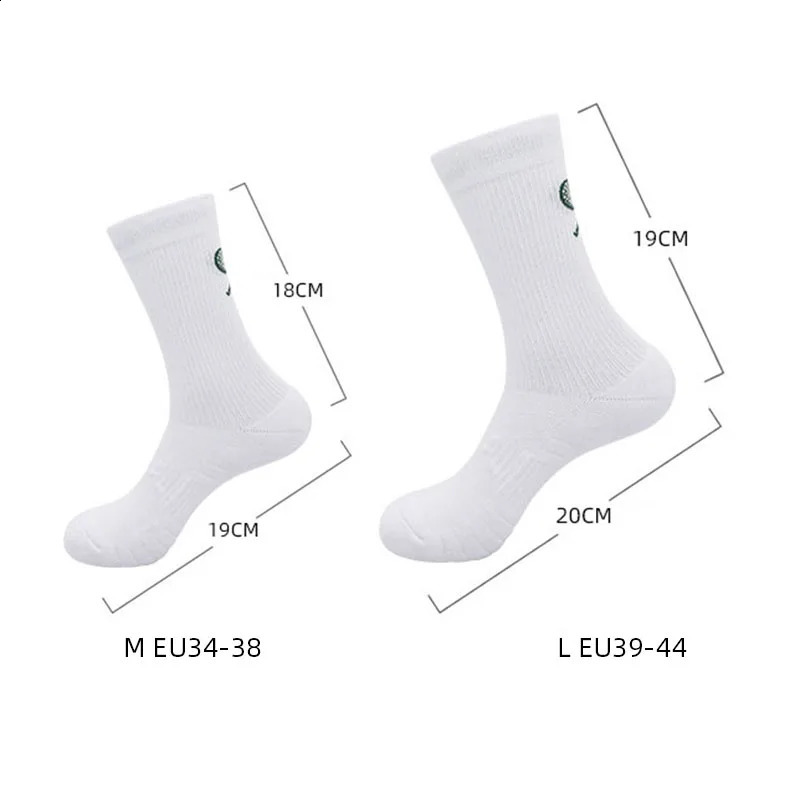Tennis Socks Breathable Cotton Crew Sports Sock for Men Woman Adult Teenager 260622 - view 3