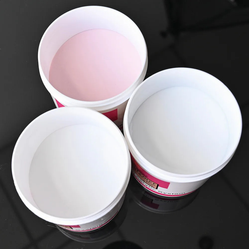 120ML Acrylic Nail Art Powder Clear Pink White Carving Crystal Polymer Professional Long-Lasting UV Polish Extend/Dipping Dust 260626 - view 4