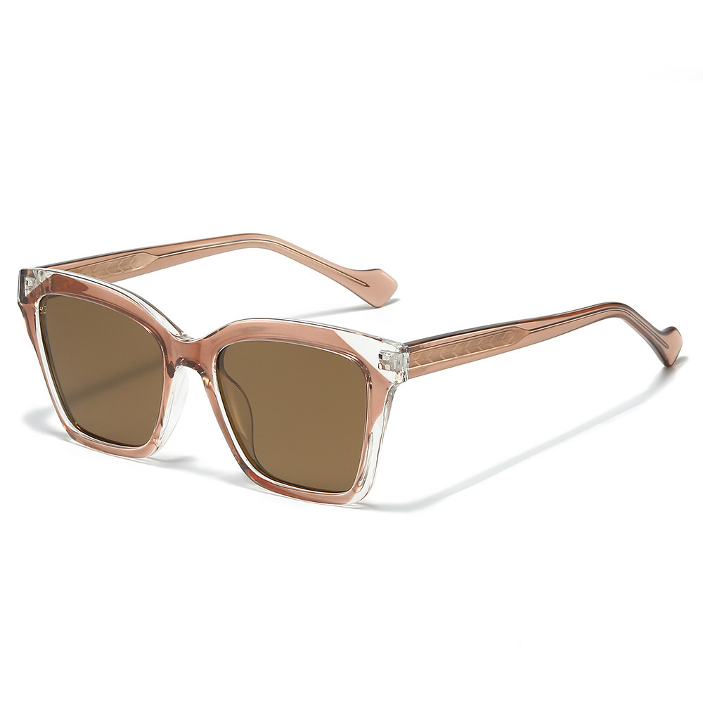 26Mm Square Large Frame With Acetate Legs, High-Quality Polarized Sunglasses For Men On - view 4