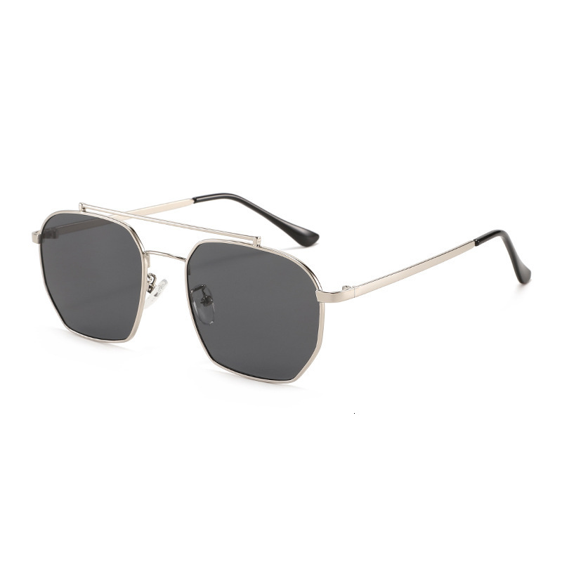 New 2026 Double-Beam Classic Ultra-Light Versatile Eyewear, Metal Sunglasses, Wholesale From Manufacturer - view 5