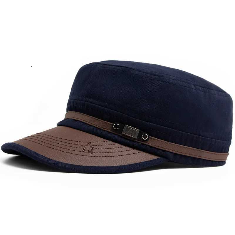 Trucker Hat Man Flat Casual Top Caps Fashion Cotton Visor Hats Summer Autumn Vintage Army Hats Adult Dad Hat Unisex Baseball M260626 - view 3
