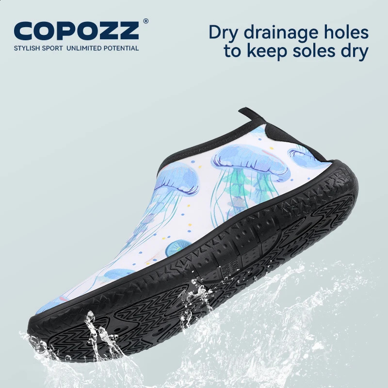 COPOZZ Beach Water Shoes Swimming Surfing NonSlip Breathable Sneakers Men Women Diving Summer Unisex Snorkeling Flat 260626 - view 7