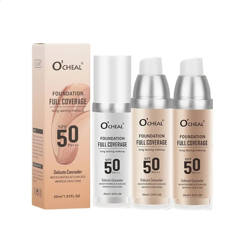 Color Changing Foundation Makeup Concealer Long Lasting Moisturizing Nourishing Oil-Control Skin Face Base Cosmetics 260625 - view 7