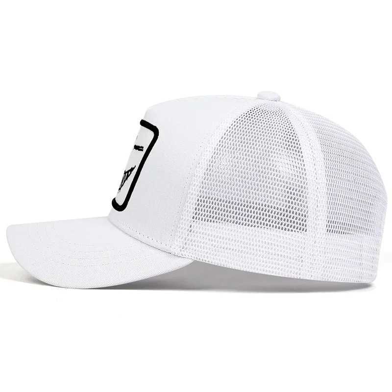 Teeth Unisex Face X Smiling Embroidery Baseball Net Caps Spring Summer Outdoor Sunscreen Hat Adjustable Casual Trucker Hats M260626 - view 5