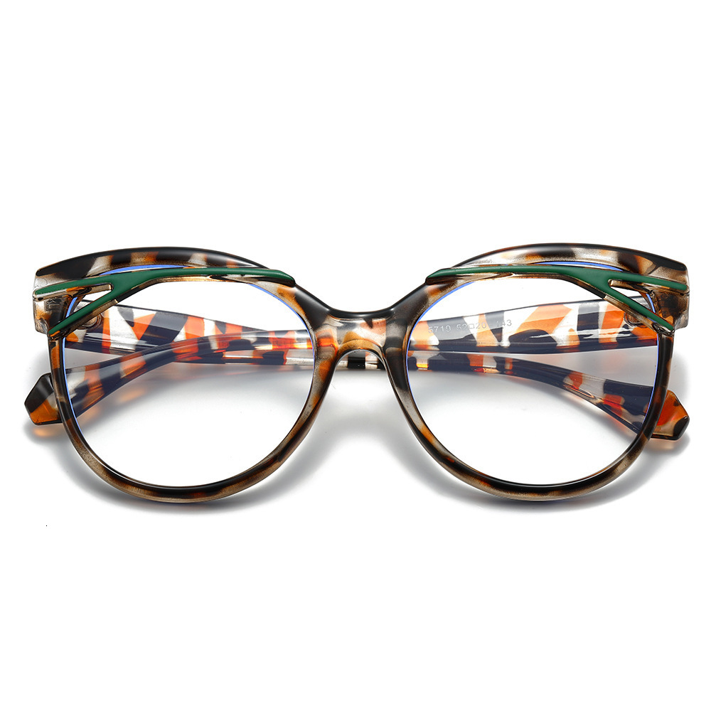 2026 New Oval Retro Large Frame Natural Look Magic Glasses, Trendy Acetate Eyeglass Frames