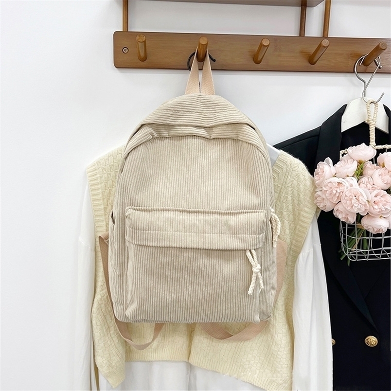 College Wind Light Core Velvet Mens And Womens Backpacks Large Capacity Casual Student Backpack Outdoor Trendy Korean Edition y260615