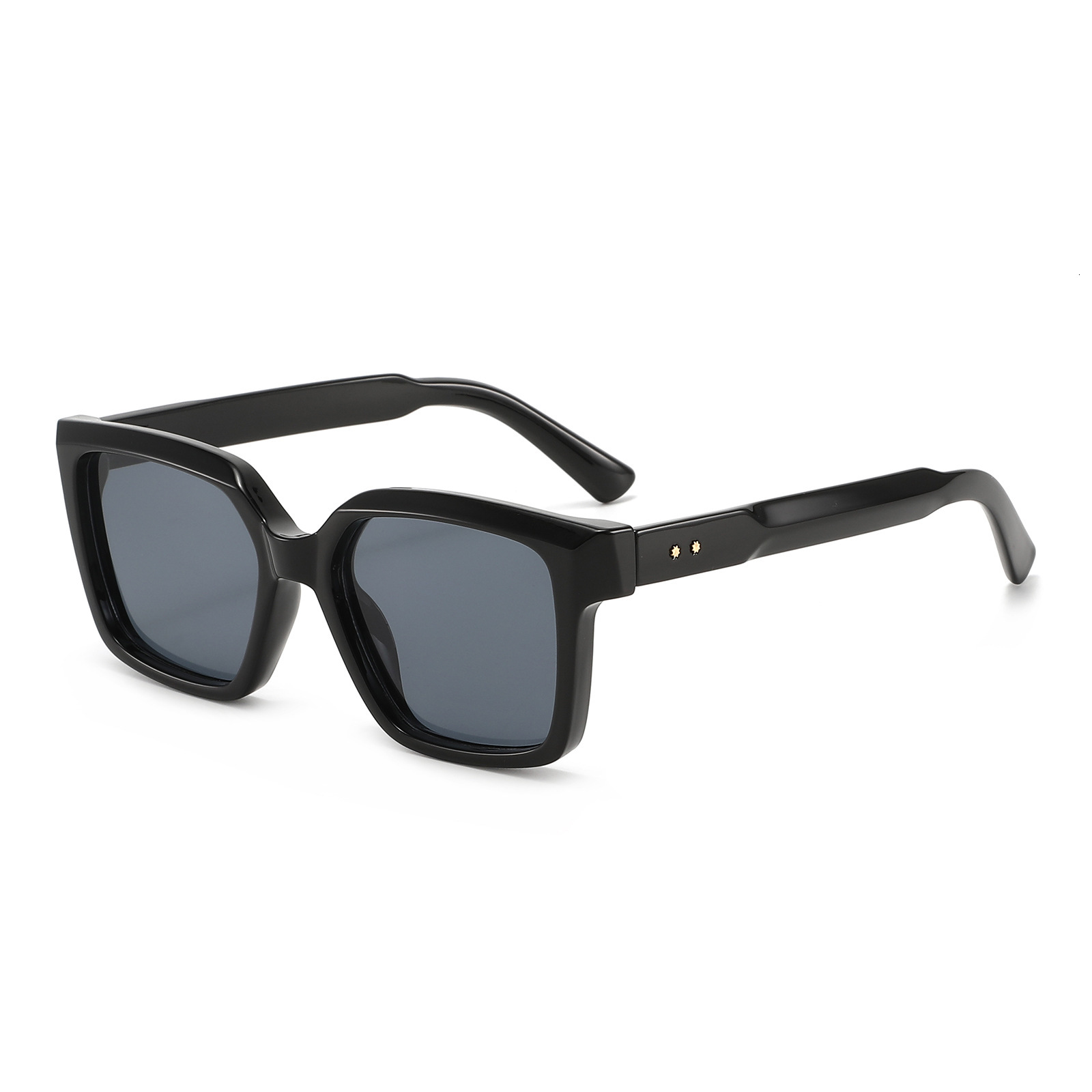 20 New Square European And American Unique Classic Retro Fashion Unisex Street Style Versatile Sunglasses - view 3