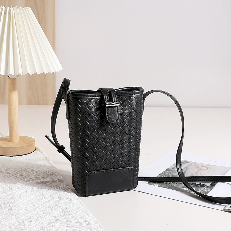 Luxury Bag 2026 New Woven Mini Square Bag for Women, Unique Designer Crossbody Phone Purse, Versatile Casual Everyday Bag Free Shipping