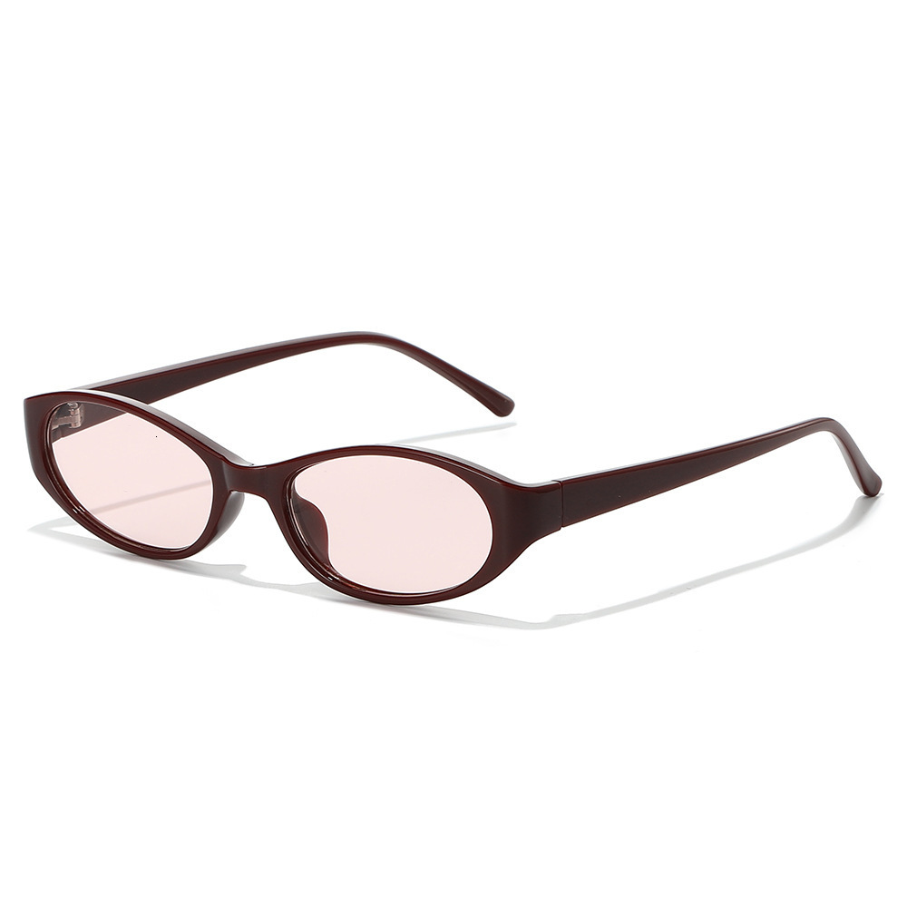 26 Fashionable New Cat-Eye European And American Style Export Oval Glasses, Versatile Unisex Sunglasses - view 5