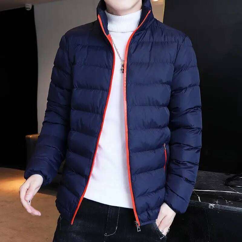 2025 New Fashion Zip Winter Jacket Men Women Autumn Coat Male Clothes Thin Style Casual Cotton Jackets J260626 - view 3