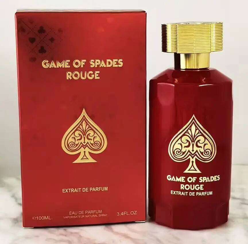 Game of Spades Parfum 100ml Unisex Bold Amber Vanilla Dark Woody Signature Scent Intense Evening Fragrance 26L0626 - view 4