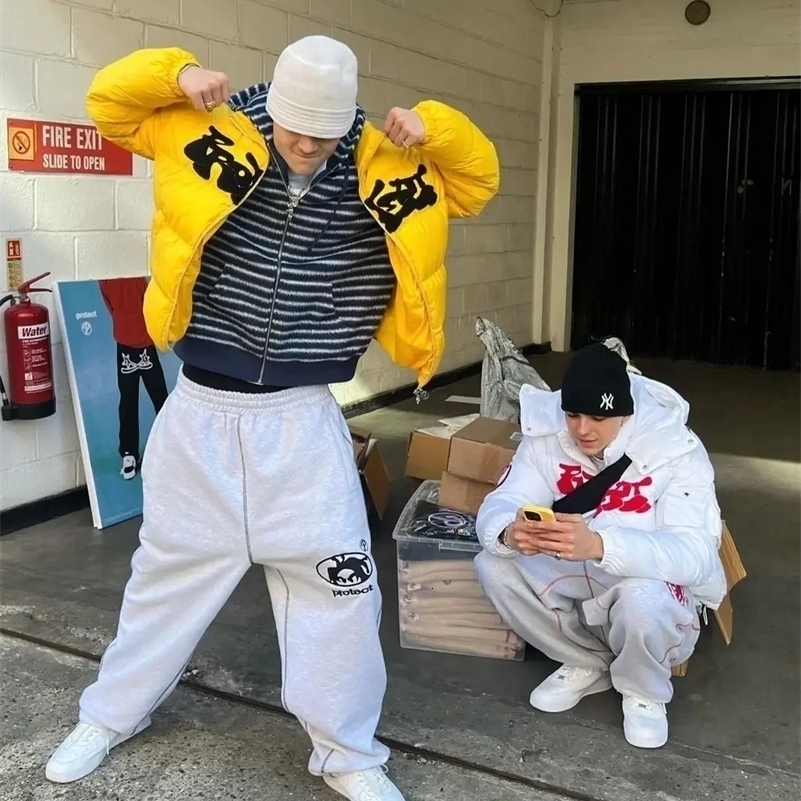 Man Long Pants Cargo Streetwear Joggers Men Y2k Casual Trousers Work Pants Male Harajuku Korean Streetwear merican style i260616 - view 5