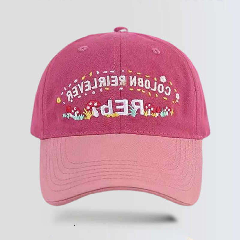 Baseball Wide Brim Pastoral Floral Cute Duckbill Hat Versatile Sun Hat That Makes Your Face Look Smaller M260626 - view 1