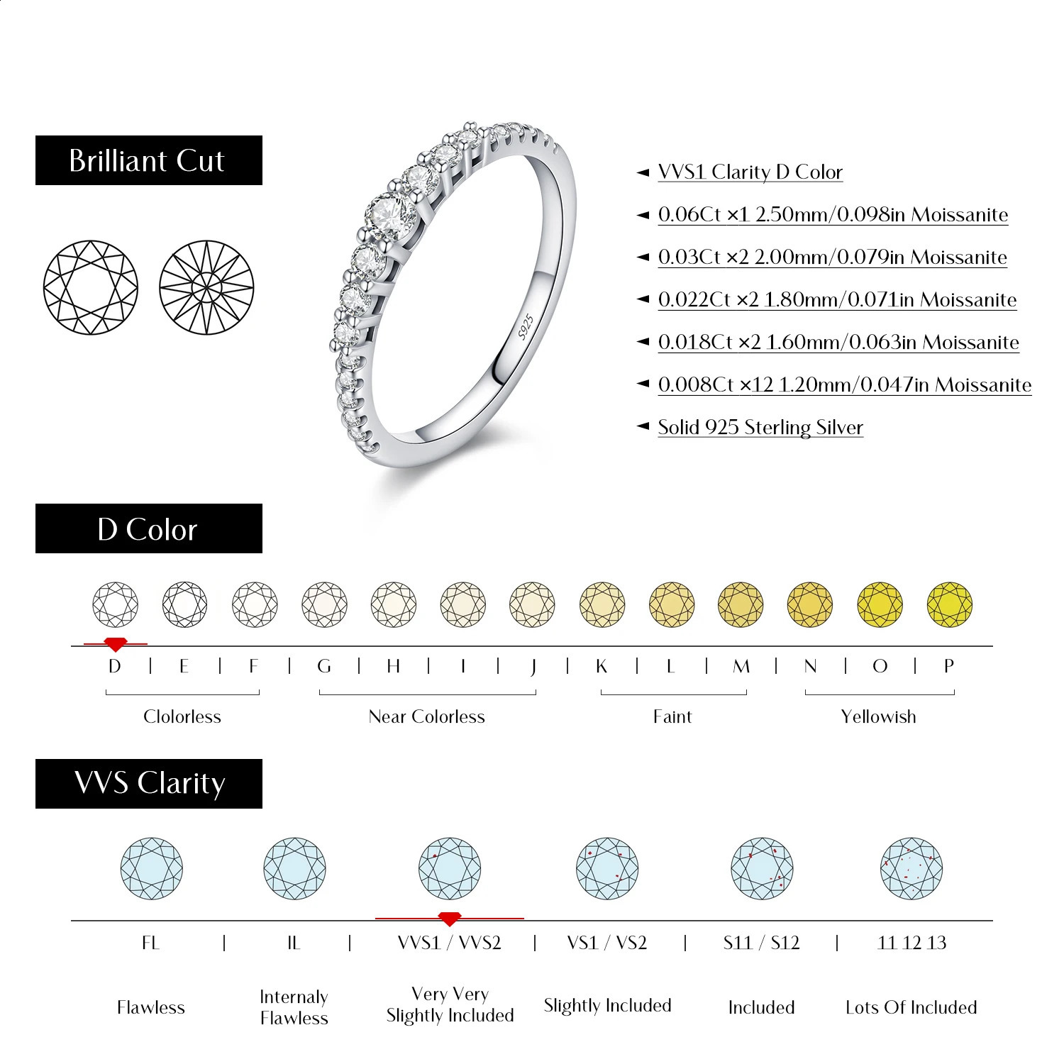 MODIAN Exquisite Round Ring 925 Sterling Silver Trendy Wedding Engagement Band Rings For Women Fine Jewelry260624 - view 4