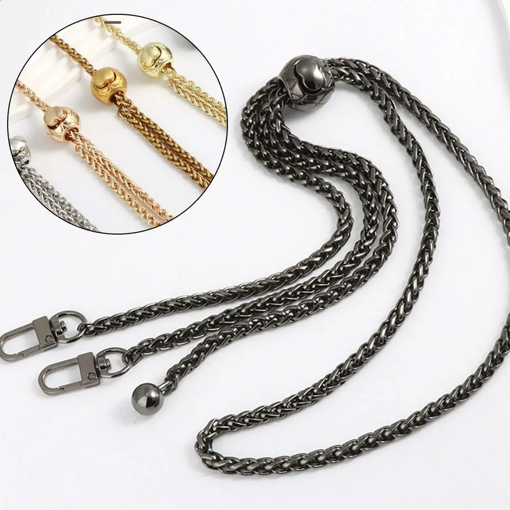 Replacement 120cm Metal Purse Chain Strap Handle for Handbag Shoulder Crossbody Bag Chain Strap with Length Adjustable Ball 260626 - view 3