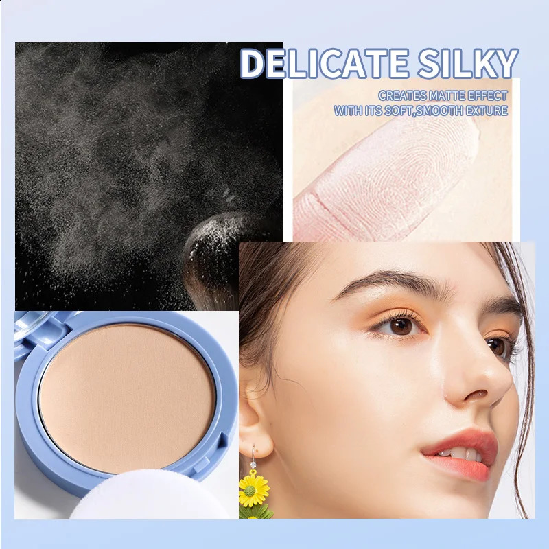 MAYCHEER Oil Control Matte Face Powder Long Lasting Setting Face Makeup with Mirror Pressed Powder 260625 - view 5