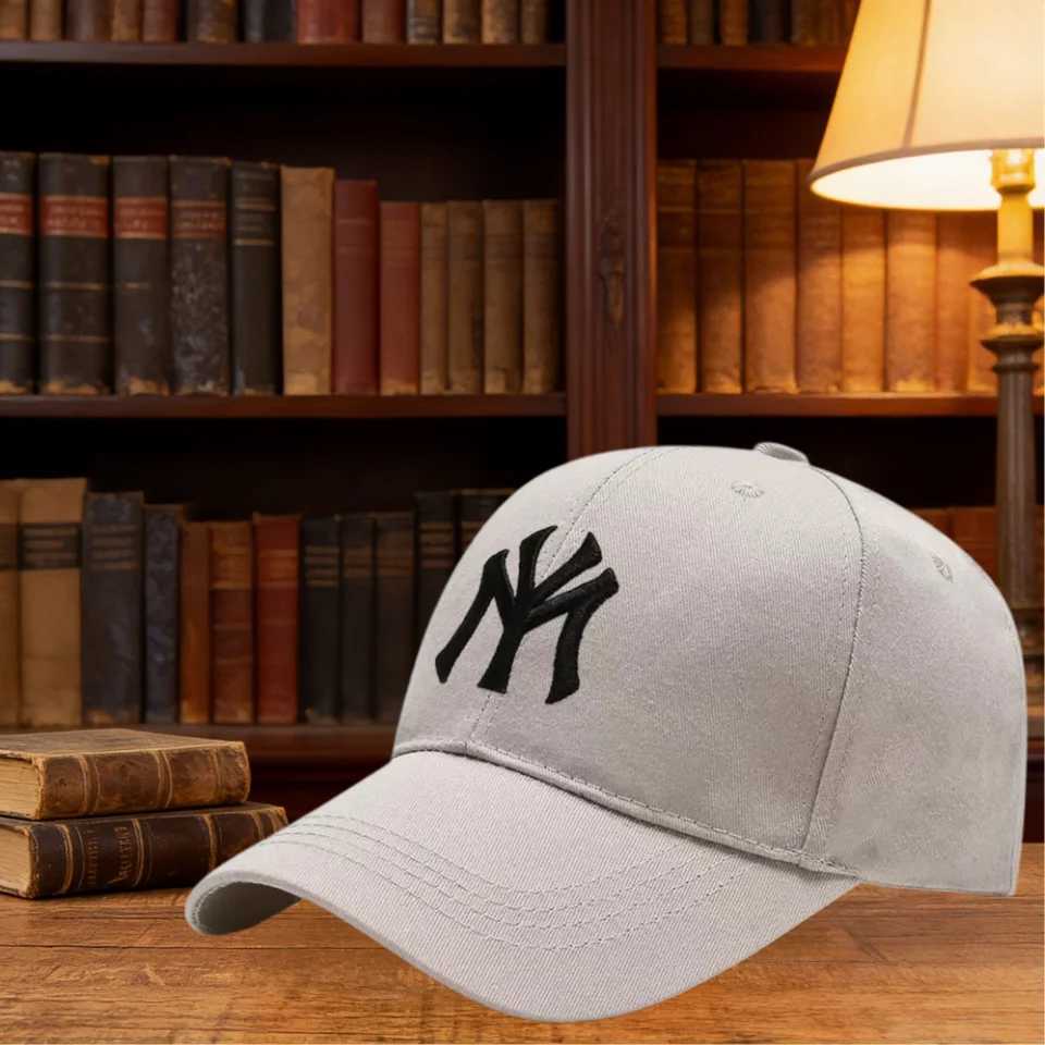 NY Letter Embroidery Baseball Unisex Adjustable Cotton Dad Hat Casual Sunscreen Peaked for Men Women Streetwear Sport M260626 - view 7