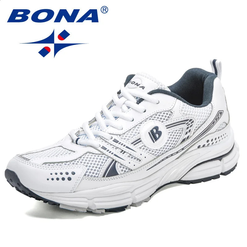 BONA s Trendy Running Shoes for Men Breathable Walking Sports Shoe Man Jogging Sneaker Soft Footwear Mansculino 260626 - view 1
