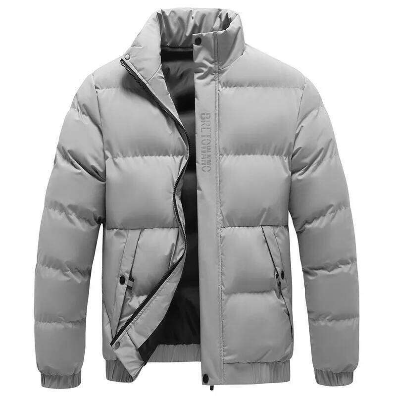 2025 Men's Warm Bread Thickened Jacket Winter Cotton Clothing J260626 - view 5