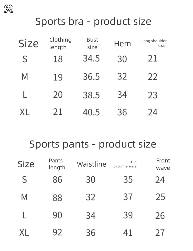 lucky dog yoga New Sports Yoga Bra with Chest Mat, Running Sports Pilates 9-Minute Pants Set - view 4