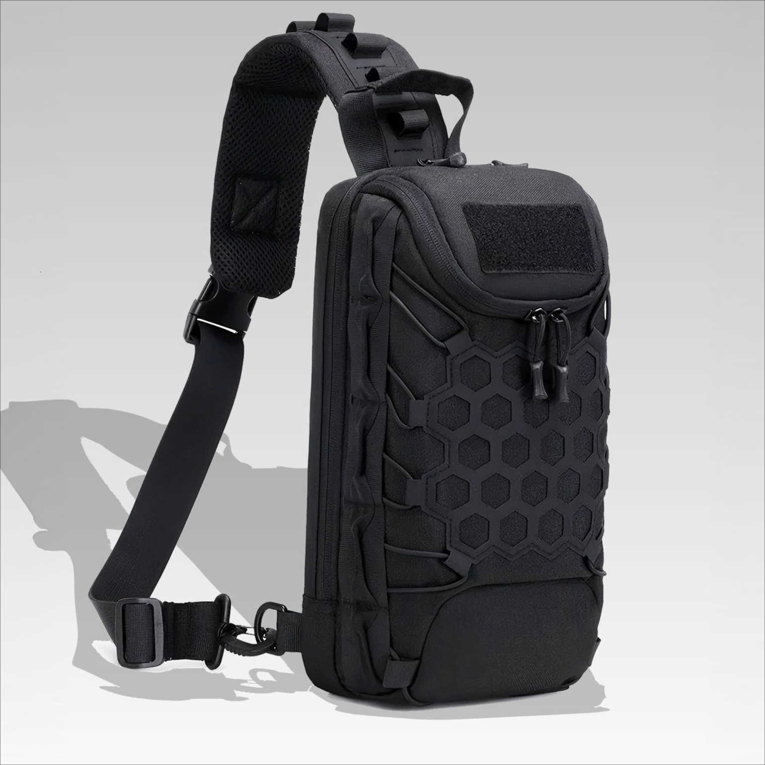 Pack Outdoor Port Tactical Bag Backpack Sling Shoulder Backpack Tactical Bag for Every Day Carry Commuting Chest Bag M260626