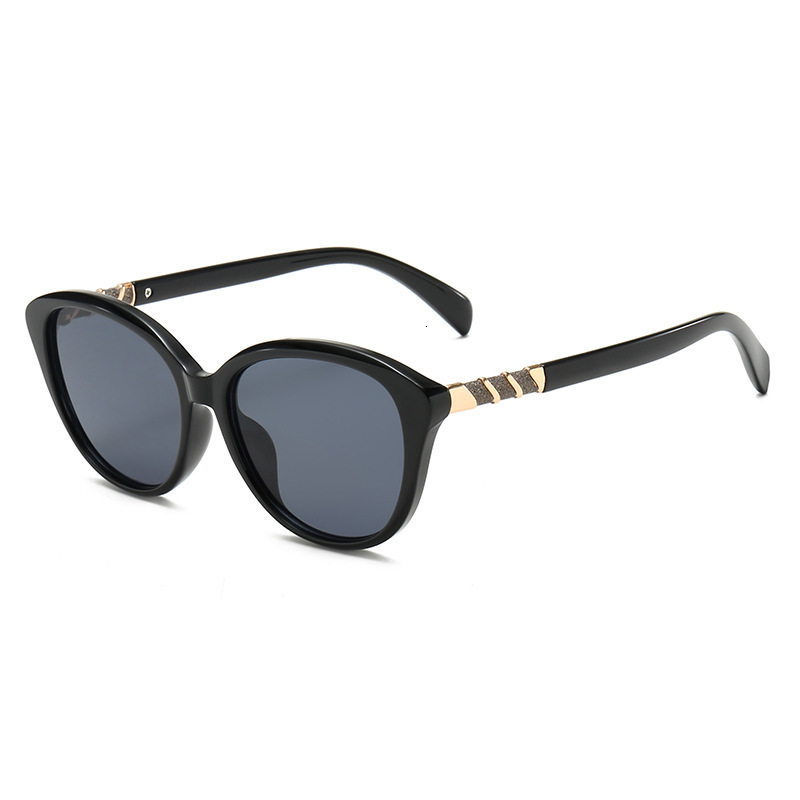 Designer's New Cat Eye Small Fragrant Style Luxurious And High-end Women's Sunglasses Cross-border European And American Fashion Trend UV Re - view 7
