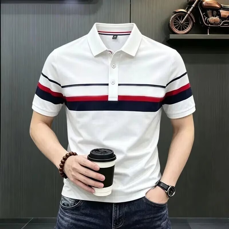 Men's Short-Sleeve Polo Shirt Summer Thin High-End Fashion Trend Versatile T-Shirt 2026 - view 4