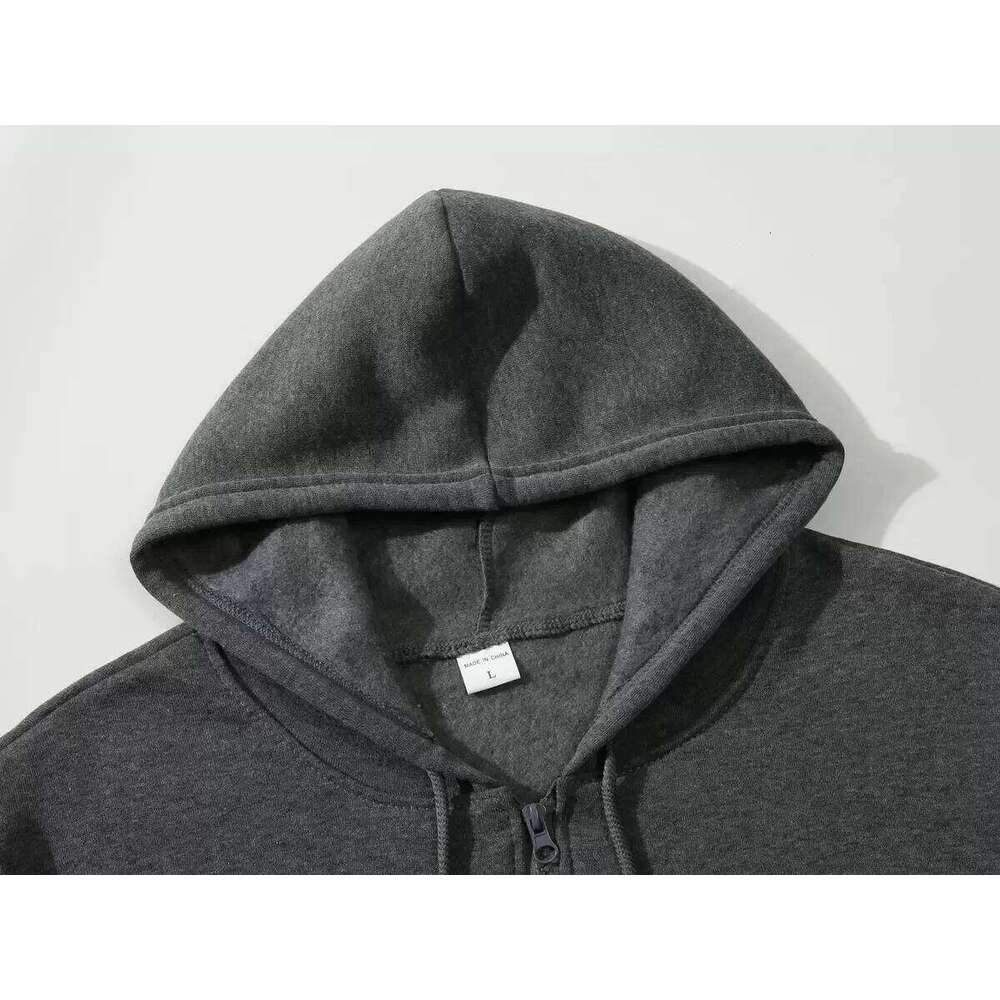Men's Y2K Hip Hop Style Zip-Up Hoodie Graphic Print Long Sleeve Sweatshirt Warm Autumn Winter Gothic Clothing W260626 - view 6