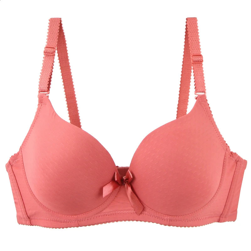 Sexy Bow Sweat Absorption Bras Solid Smooth 3475 3680 3885 4090 4295 44100 ABC Cup Underwear Pus Up Lingerie 260626 - view 7