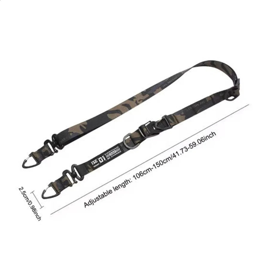 Outdoor Camping Quick Release Bag Strap with Hanging Ring Multifunction Crossbody Bag Strap Adjustable Crossbody Strap 260626 - view 7