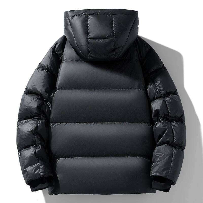 White Black Gold Design Fashion Versatile Winter Down Jacket 2025 New Windproof Hooded Brand Men's Clothing 5 W260626 - view 4