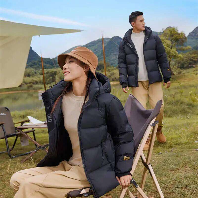 Men's Women's High-end Down Autumn Winter Outdoor Sports Travel Warm Jackets Couples W260626 - view 4