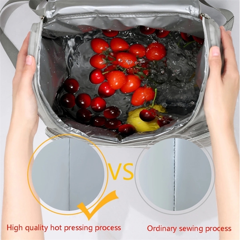 17L Fashion Backpack insulation meal bag Insulated Backpack - Perfect for Camping Picnics Durable Polyester 260624 - view 3