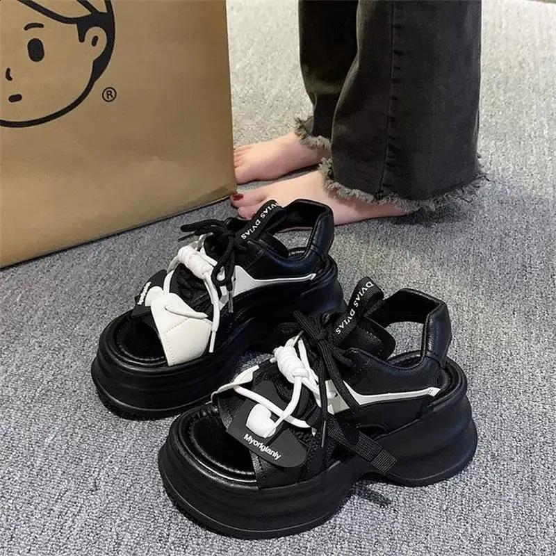 2026 Women Platform Sports Sandals Summer Breathable Soft Sole Casual Shoes Outdoor Wear Versatile 260626 - view 6