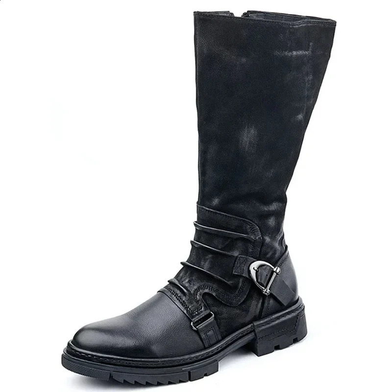 Mens Medieval Retro PU Leather Shoes Middle Ages Ankle Boots Victorian Renaissance Boots Cosplay Shoes 260626 - view 4