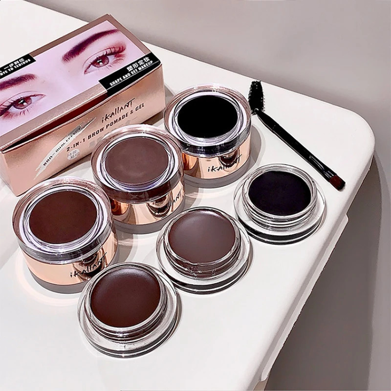 Two-in-one eyebrow cream and eyebrow gel wild eyebrows from Europe and America shaping and thickening eyebrow gel 260626 - view 5