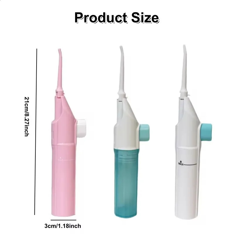 Portable High Pressure Oral Irrigator Household Dental Floss Manual Water Toothpick for Teeth Cleaning 260626 - view 7