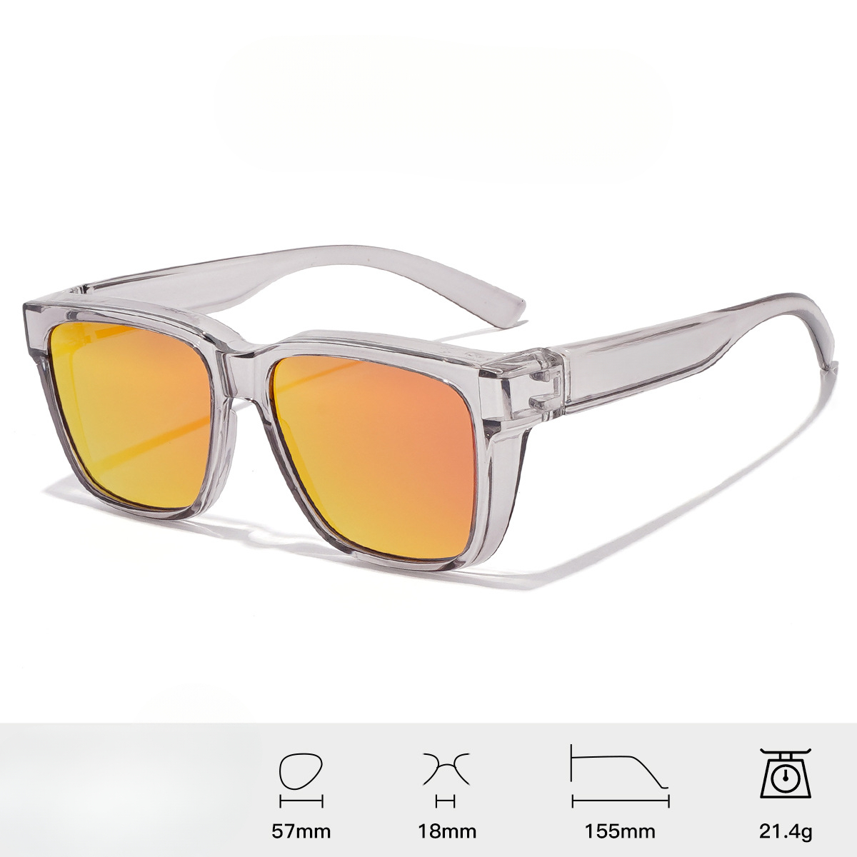 Cross border exclusive supply of prescription glasses with lenses for men coated high definition polarized sunglasses for women eye protection UV prot - view 8
