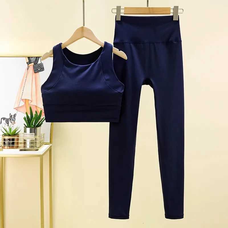Set Womens High-end Yoga Suit Long Sleeved Fashion Professional Sports Set Fitness Set Running 2 Piece Gym Sets Outfit M260626 - view 7